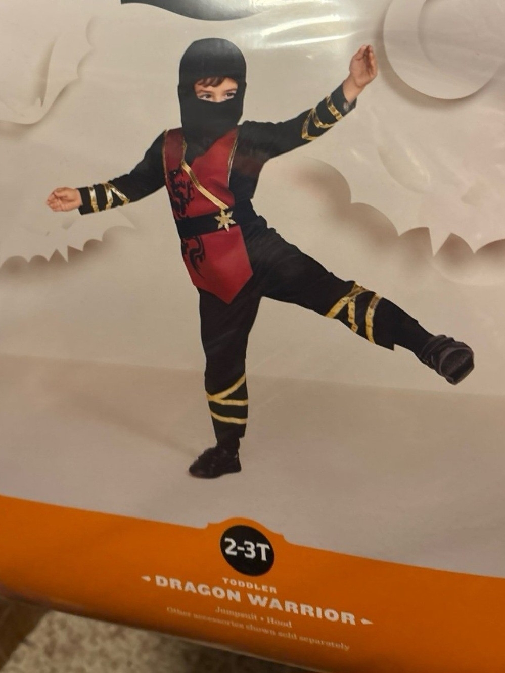 Hyde and Eek Toddler Dragon Warrior Halloween Costume size 2-3T